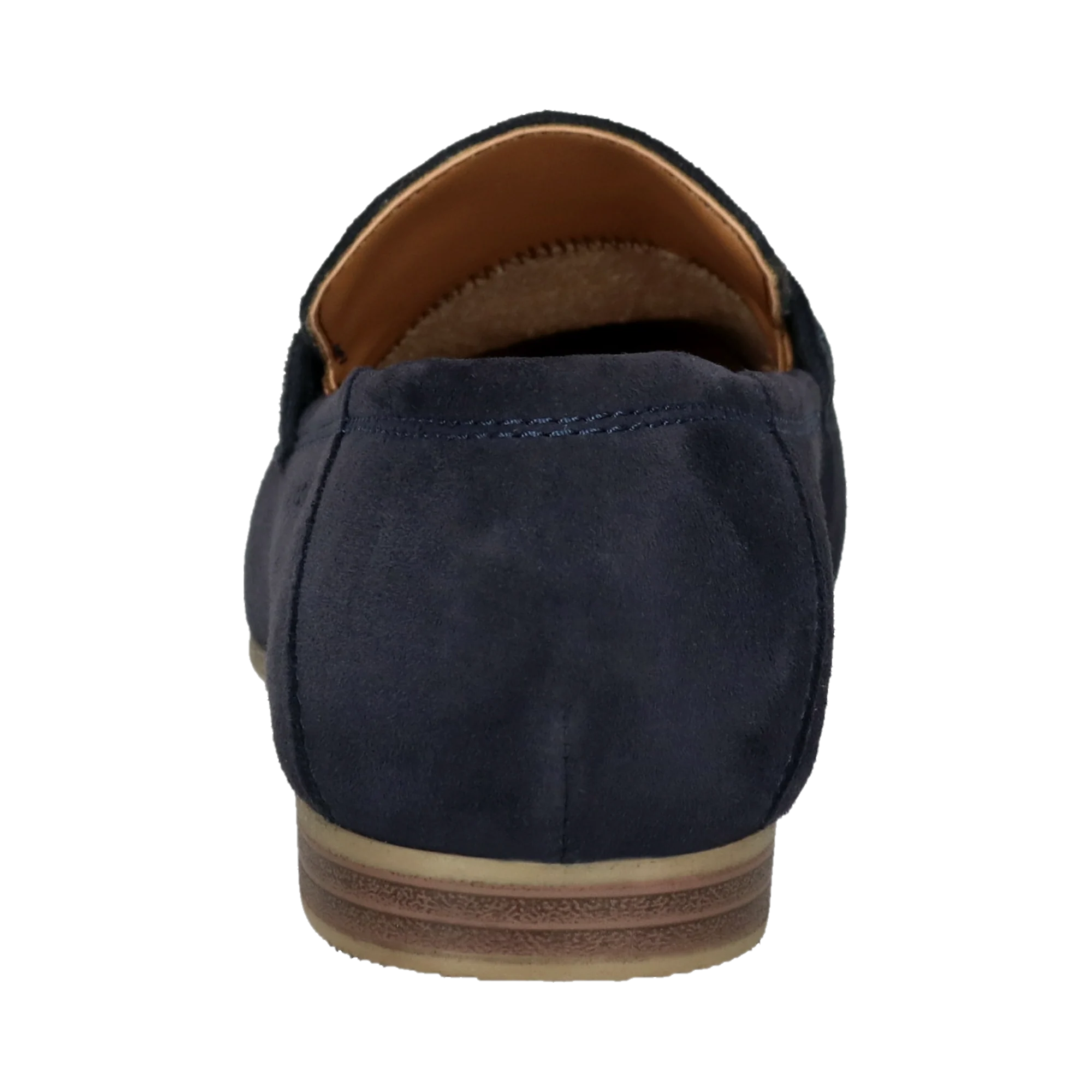 Leder Loafers dunkelblau