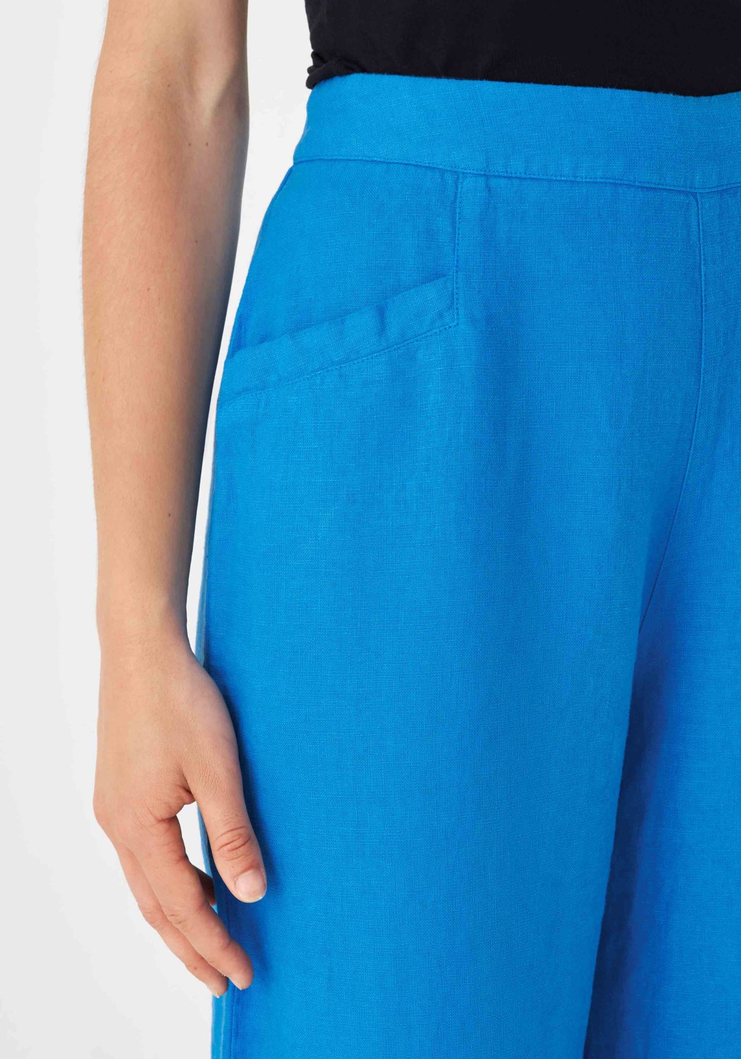 Givn Berlin Leinenhose Fay Trousers French Blue