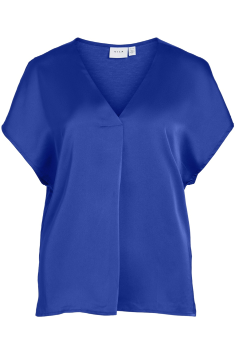 Vila blauwe dames t-shirt