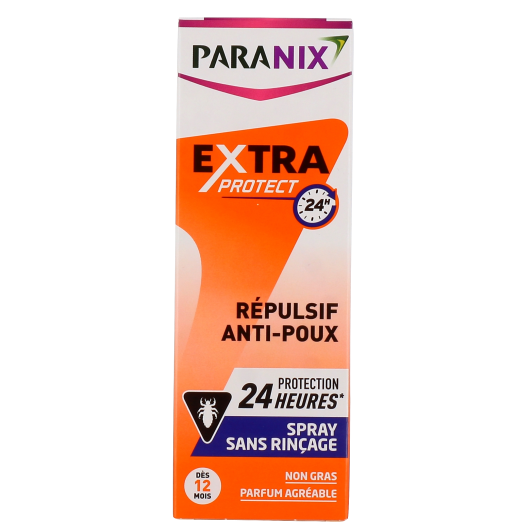 Spray répulsif anti-poux sans rinçage Paranix