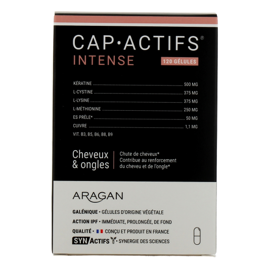 Synactifs Cap Actifs Intense Cheveux et ongles - Complément alimentaire