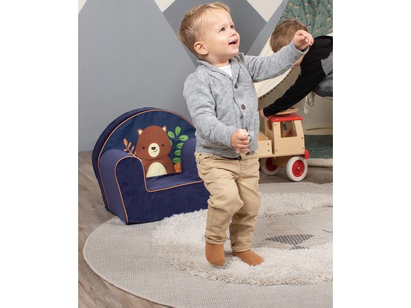 Knorrtoys Kindersessel Happy bear Sessel mit zauberhaftem Aufdruck