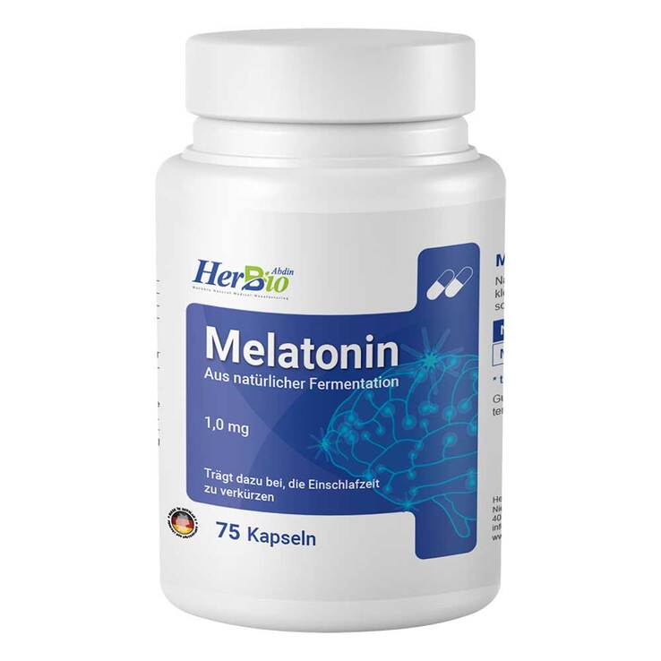 Melatonin 1 mg Kapseln, 75 St