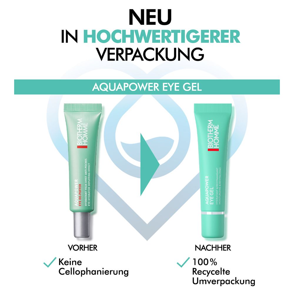 BIOTHERM Aquapower Eye Gel Augenpflege - Jetzt 20% sparen mit Code 