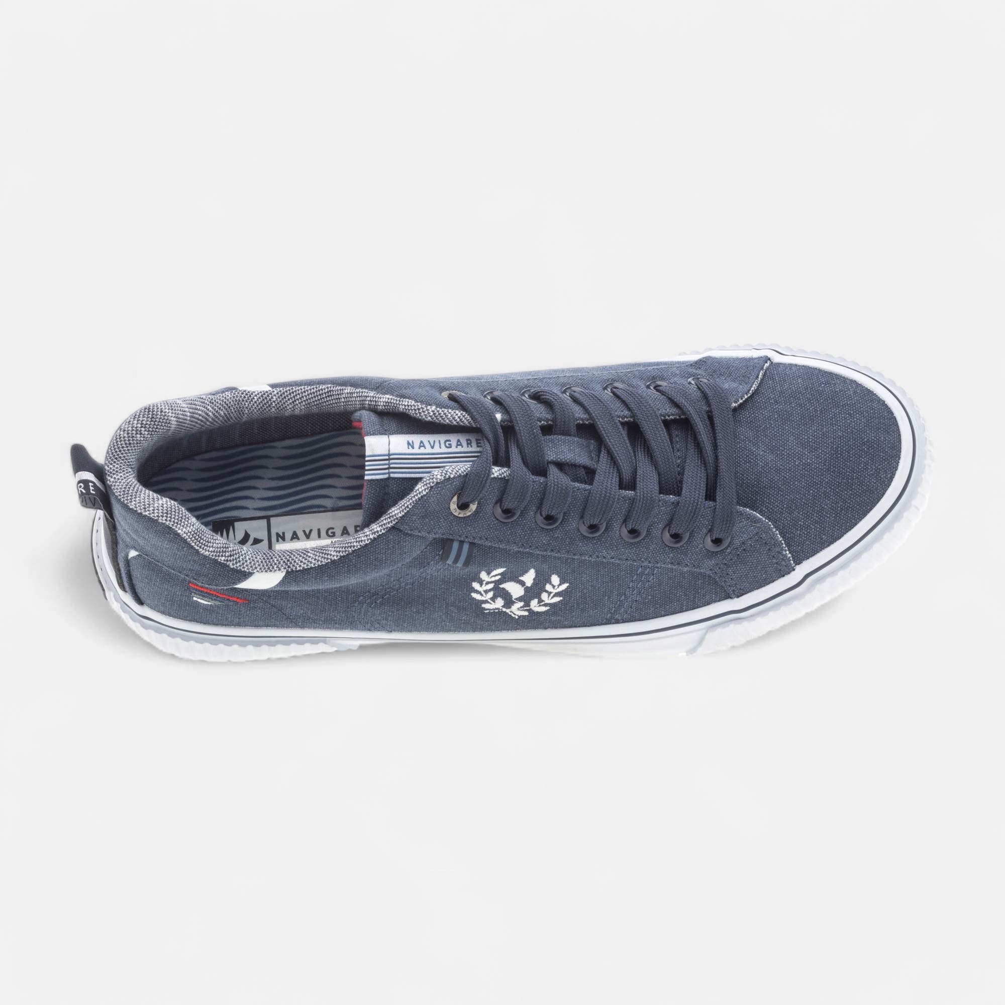 Baskets en toile Homme bleu marine
