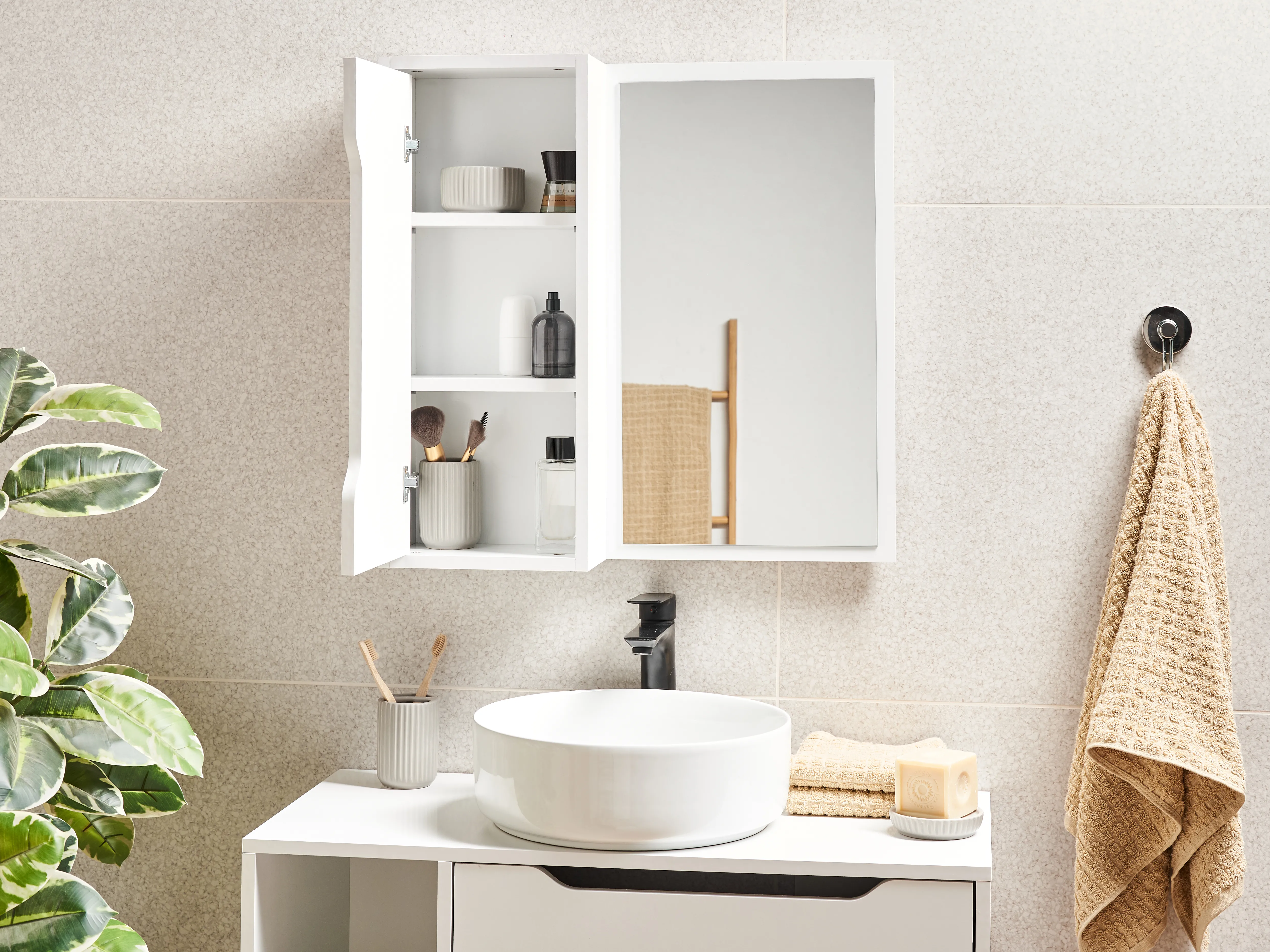 Wandkast PALMAS 60 cm 60 cm Wit