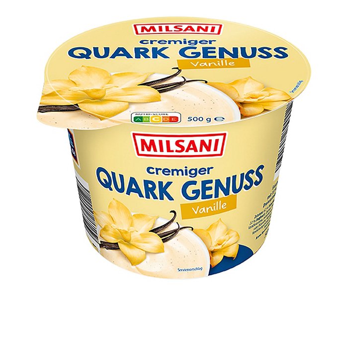 MILSANI cremiger Quark-Genuss 500 g, Vanille
