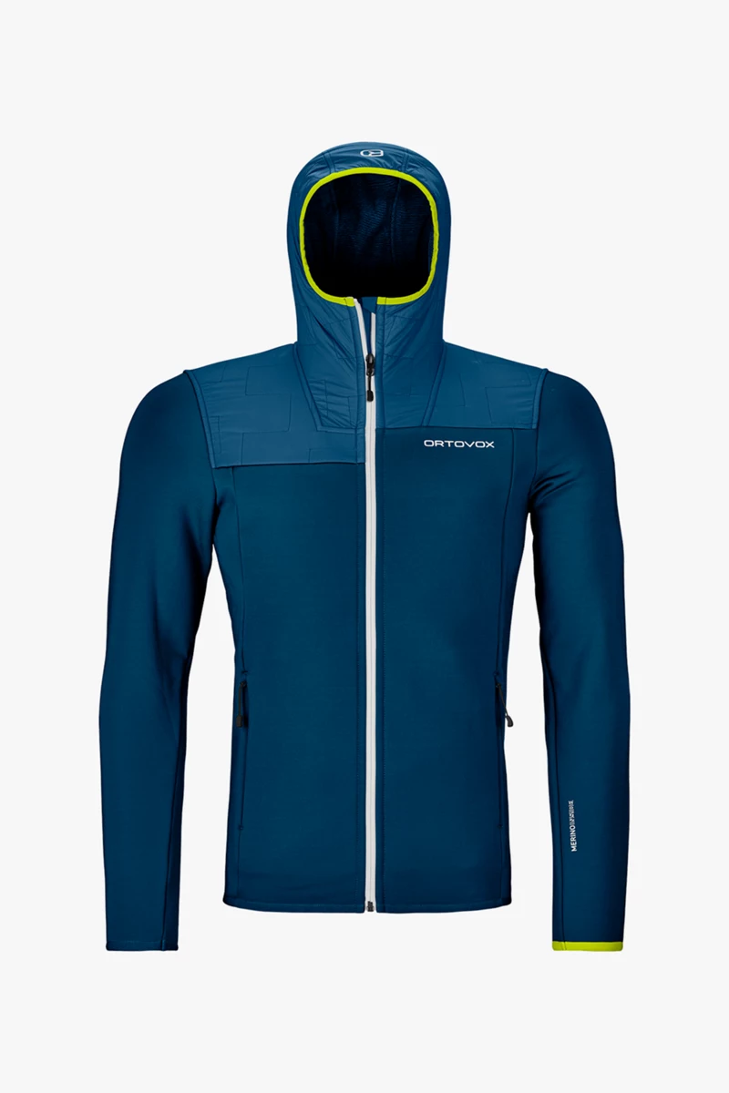 Ortovox Fleece Plus Hoodie Herren Midlayer