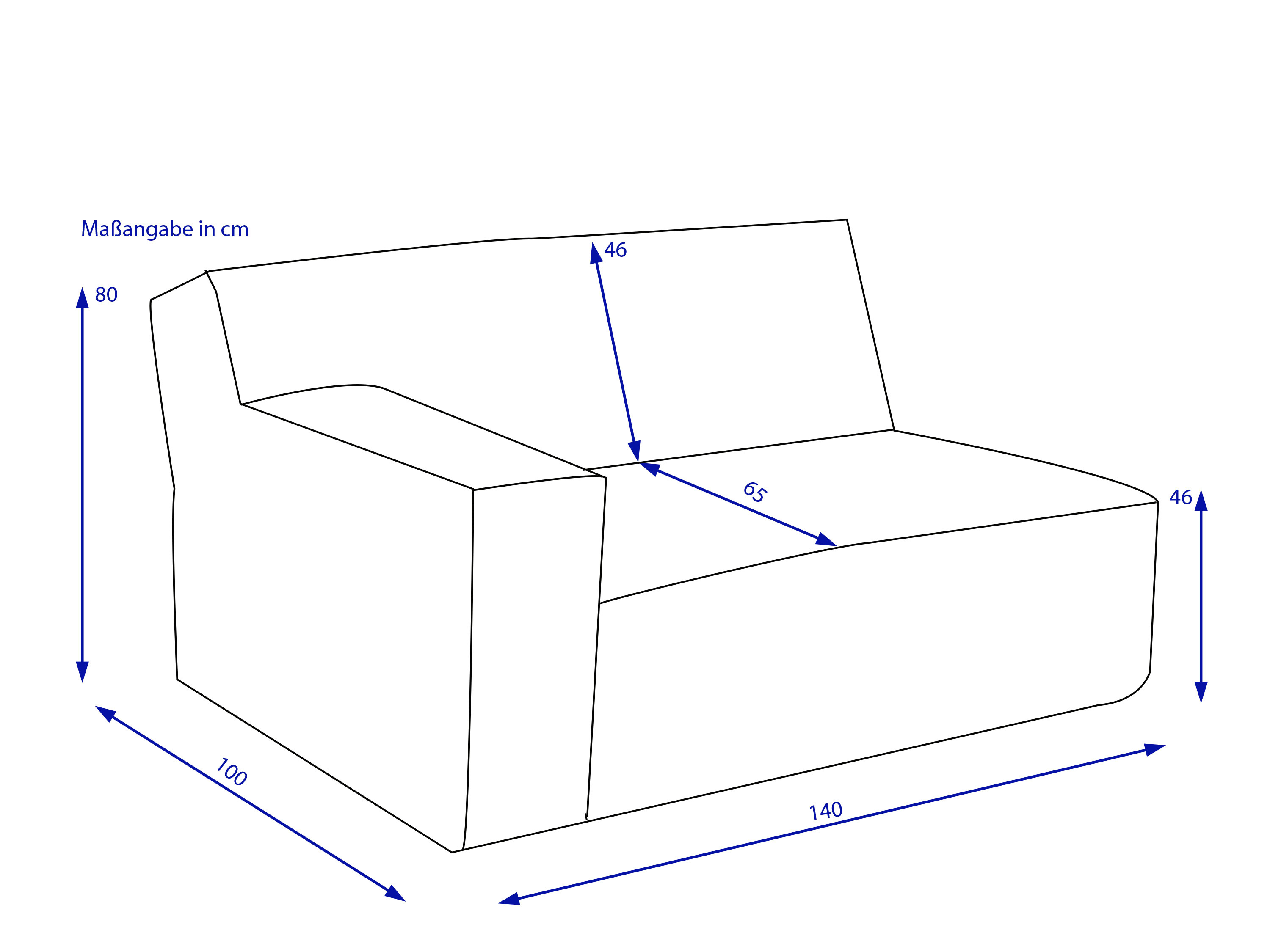 Sofaelement SANSIBAR RANTUM hellbeige