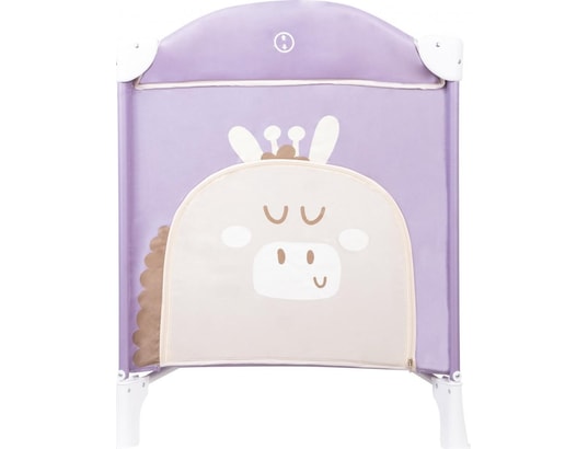 FREEON - Lit de voyage 120x60 cm girafe violet
