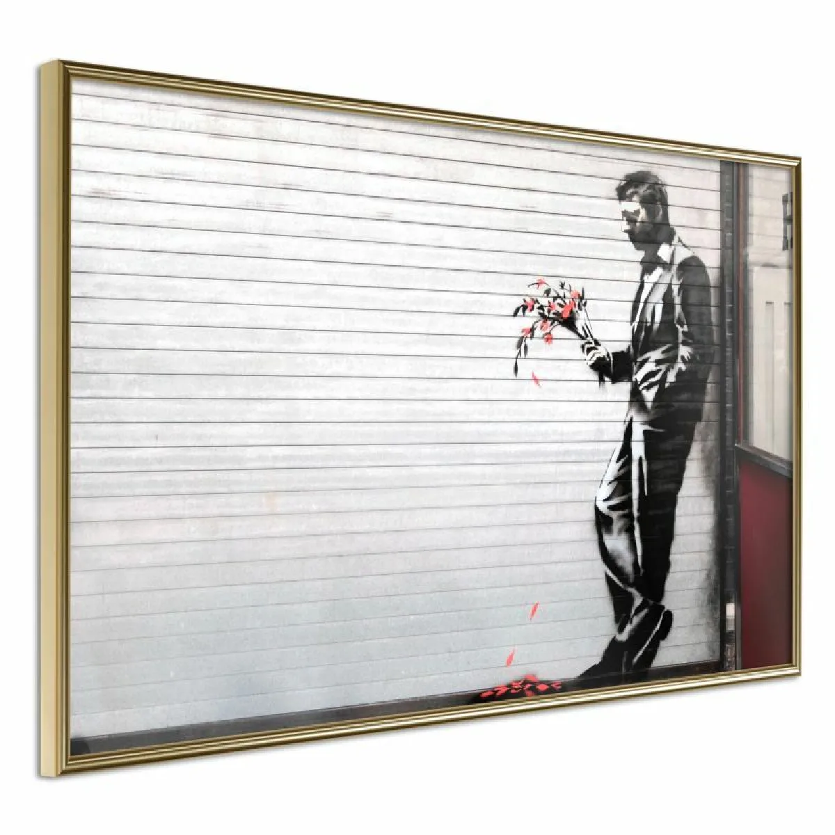 Paris Prix Affiche Banksy Waiting in Vain