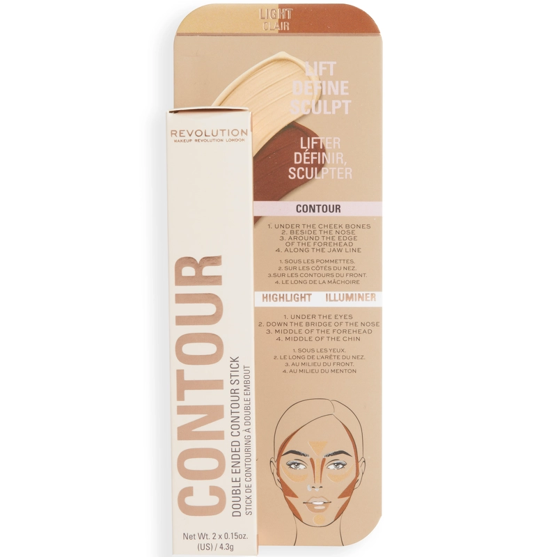 Makeup Revolution Fast Base Contour Stick 8,6 gr. - Light
