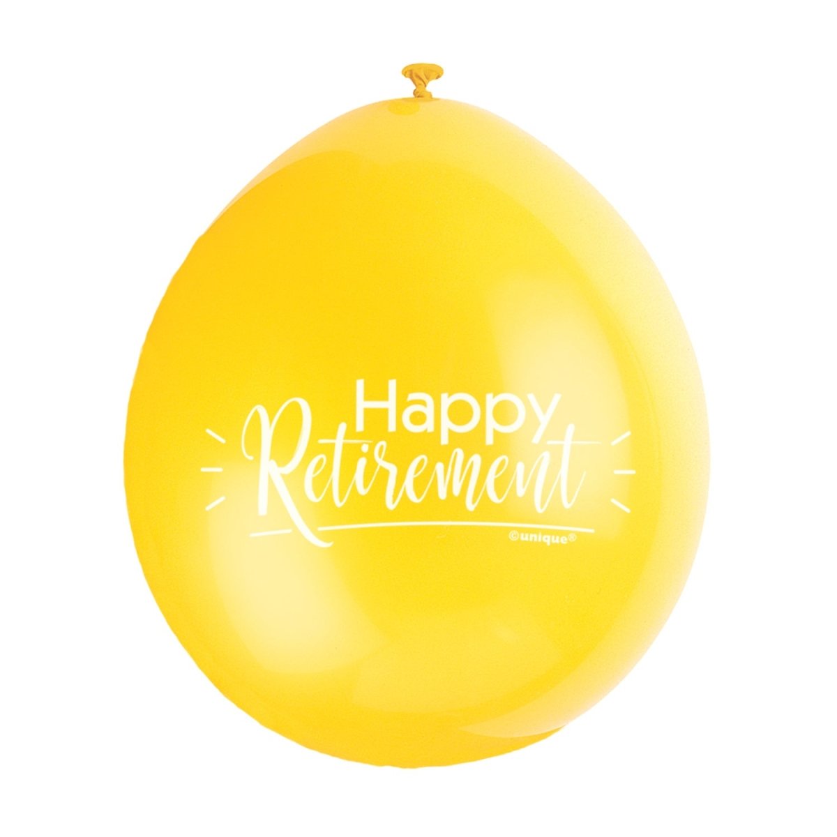 Ballonnen Happy Retirement 28cm 10st