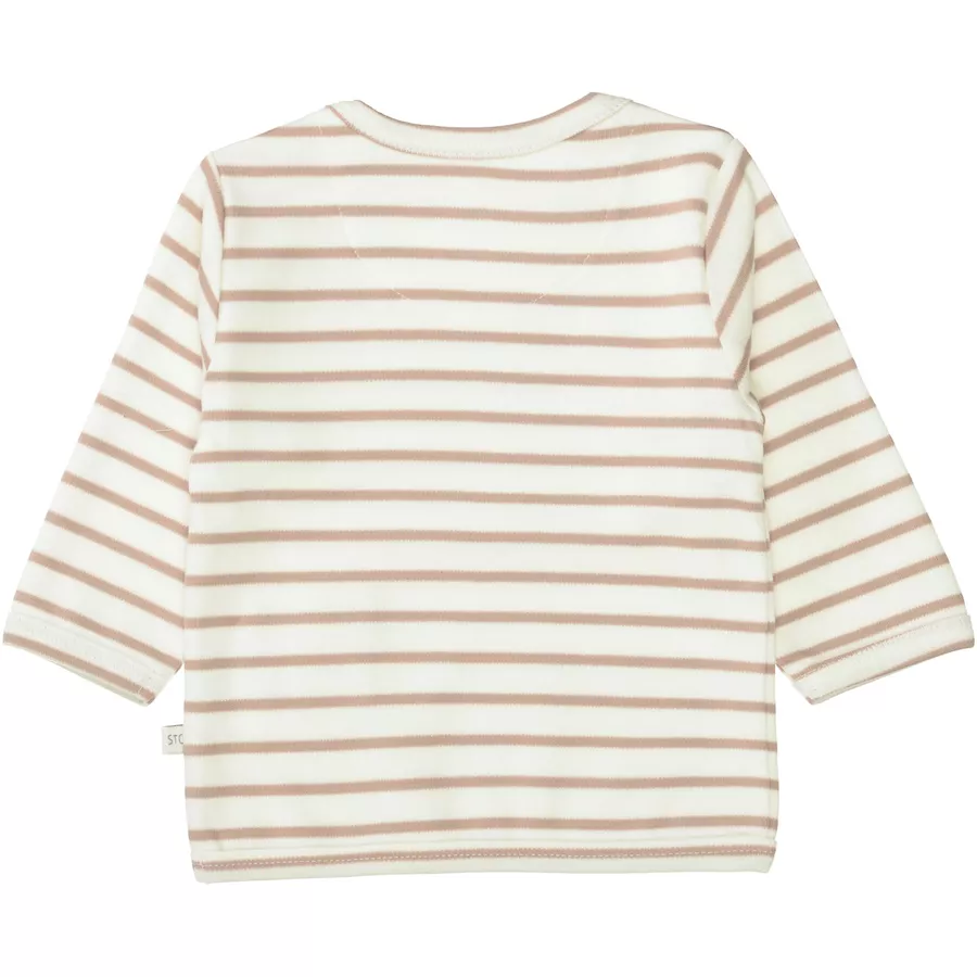 Staccato Shirt warm white gestreift