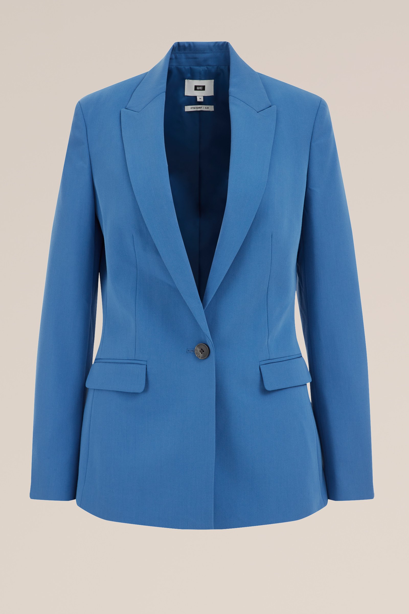 getailleerde blazer WE Fashion IJsblauw