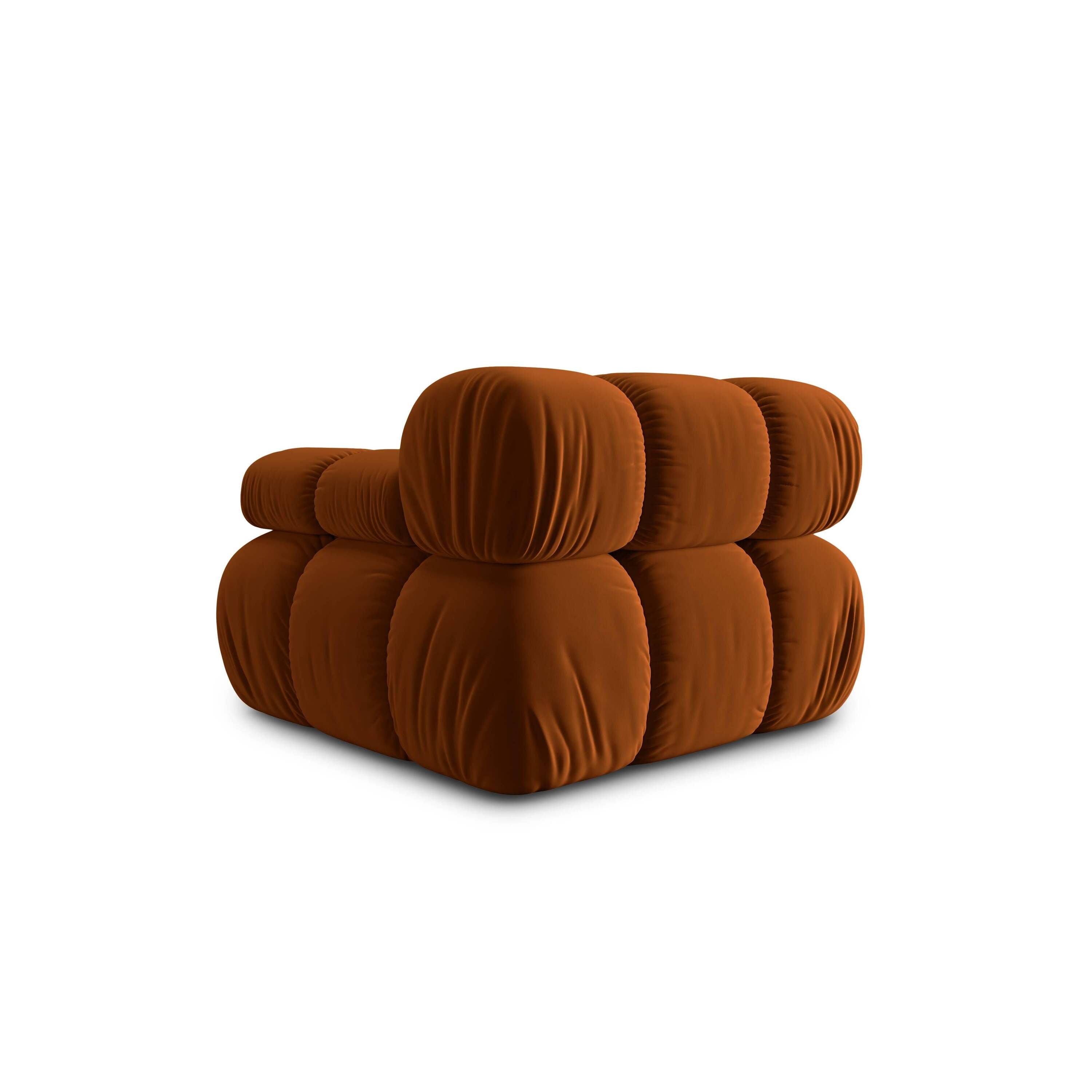 Milo Casa Tropea Modulair Bank Element - Hoek  Rechts - Terracotta