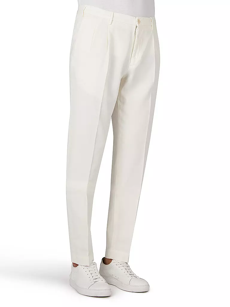 INCOTEX Chino Tapered Fit weiss