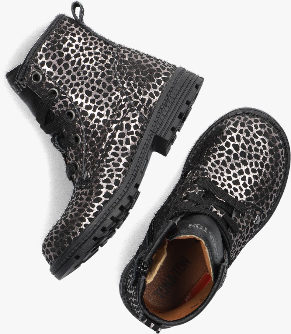 TON & TON zwarte ton & ton veterboots hedvig