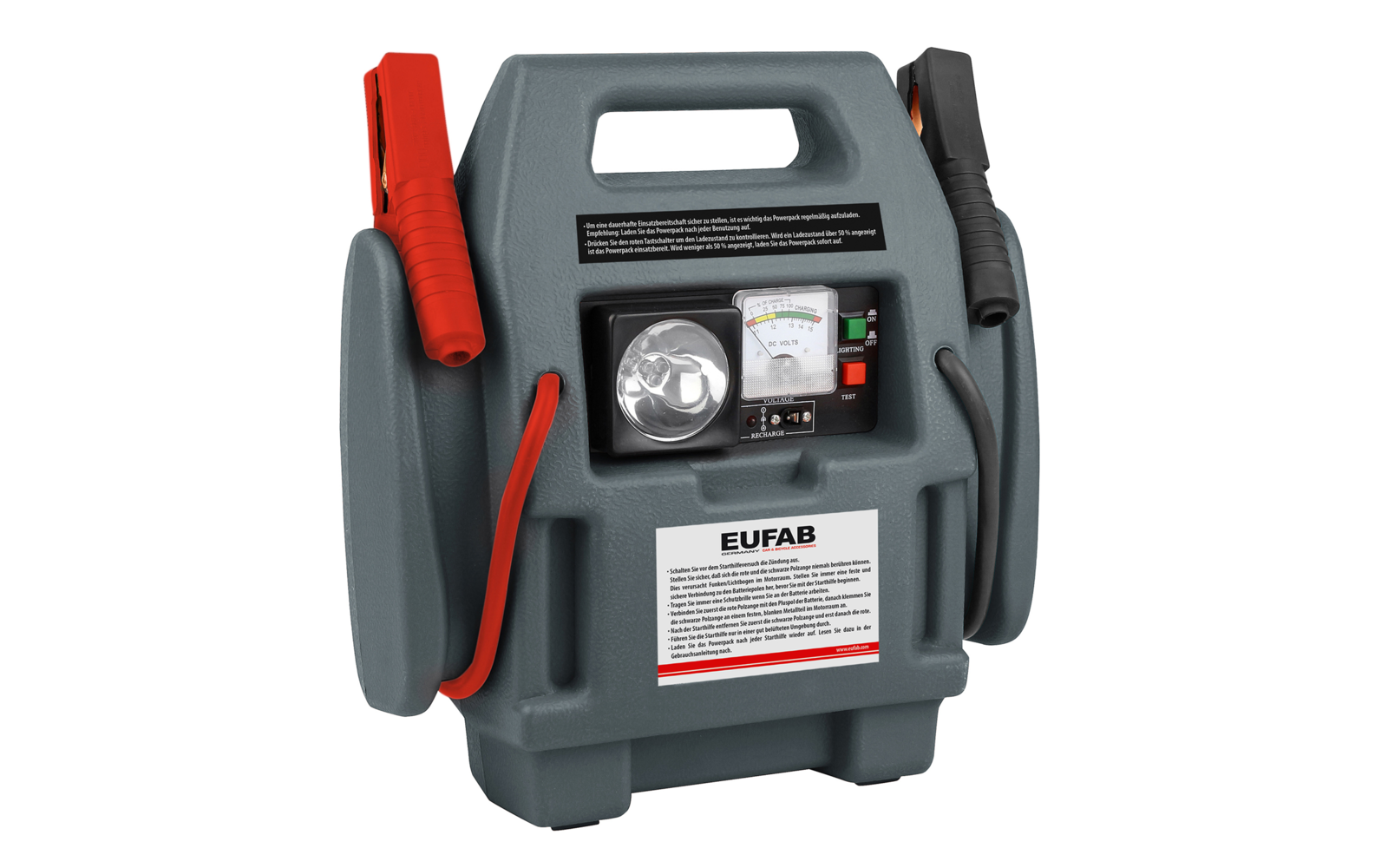 Eufab Powerpack mit Kompressor 7 Ah