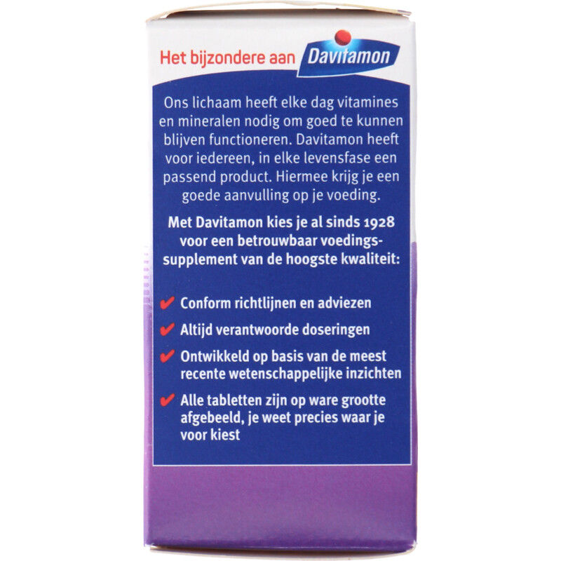 Davitamon Vitamine D smelttabletten citroen
