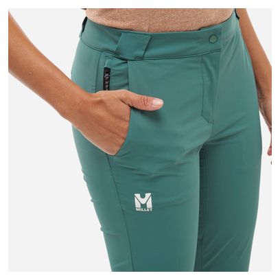 Pantalon Millet Ubic Stretch Vert Femme