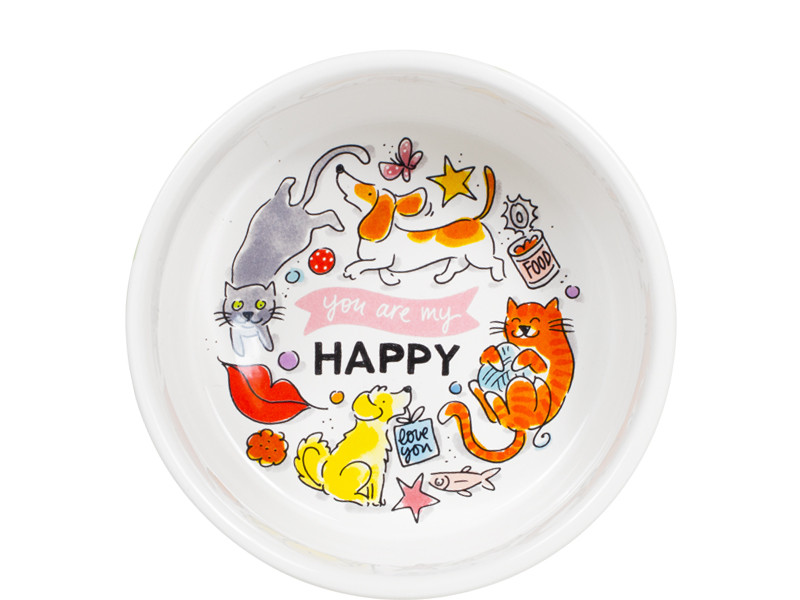 Voerbak 15.5cm Happy Pets