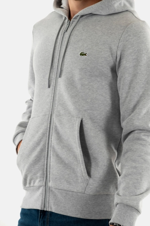 Sweat lacoste sh9626 cca argent chine
