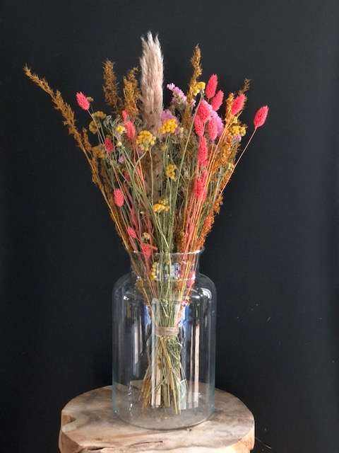 Droogbloemboeket Amber
