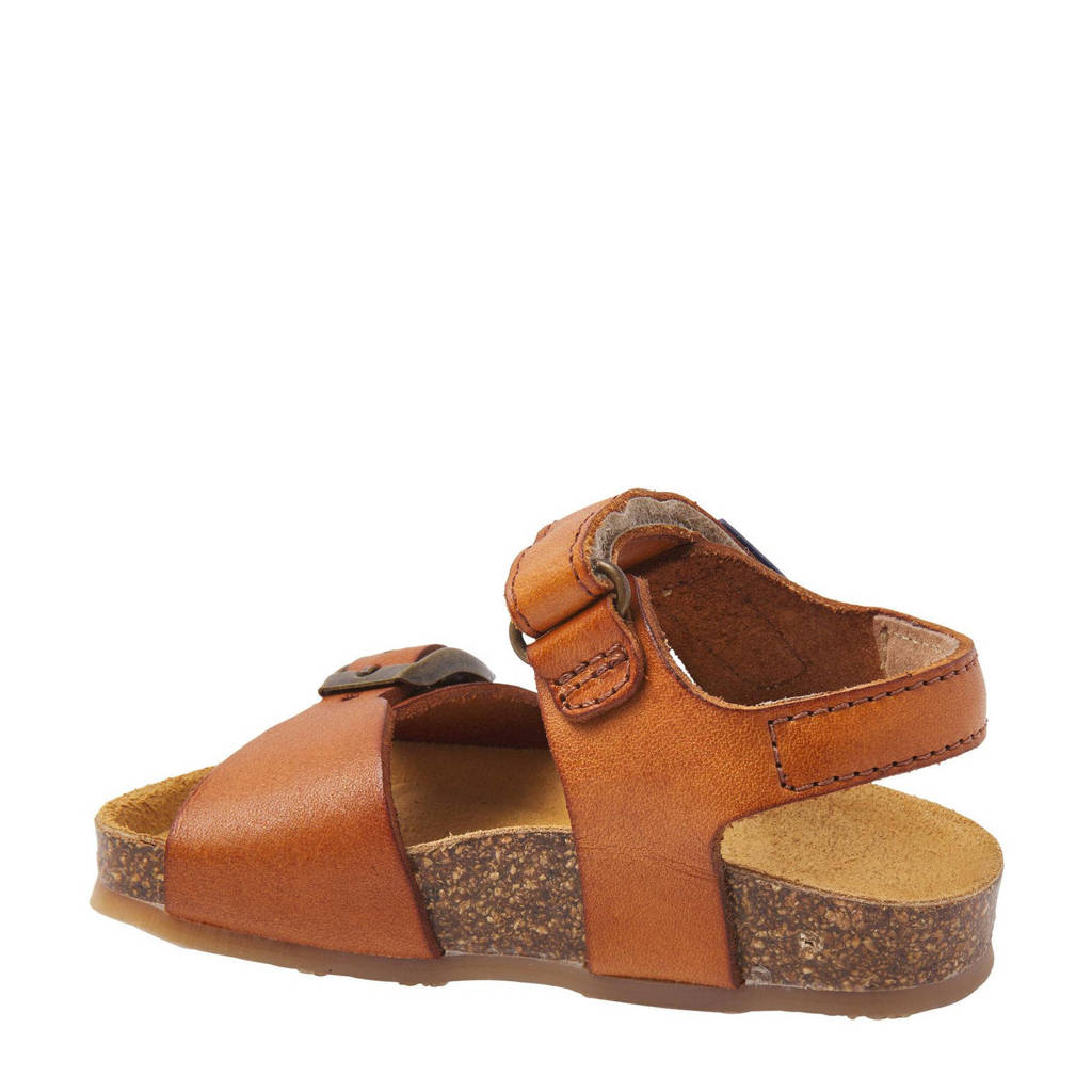 Kipling Fabioleren sandalen cognac