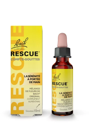 RESCUE® Compte-gouttes - 10 ml - Sérénité à portée de main