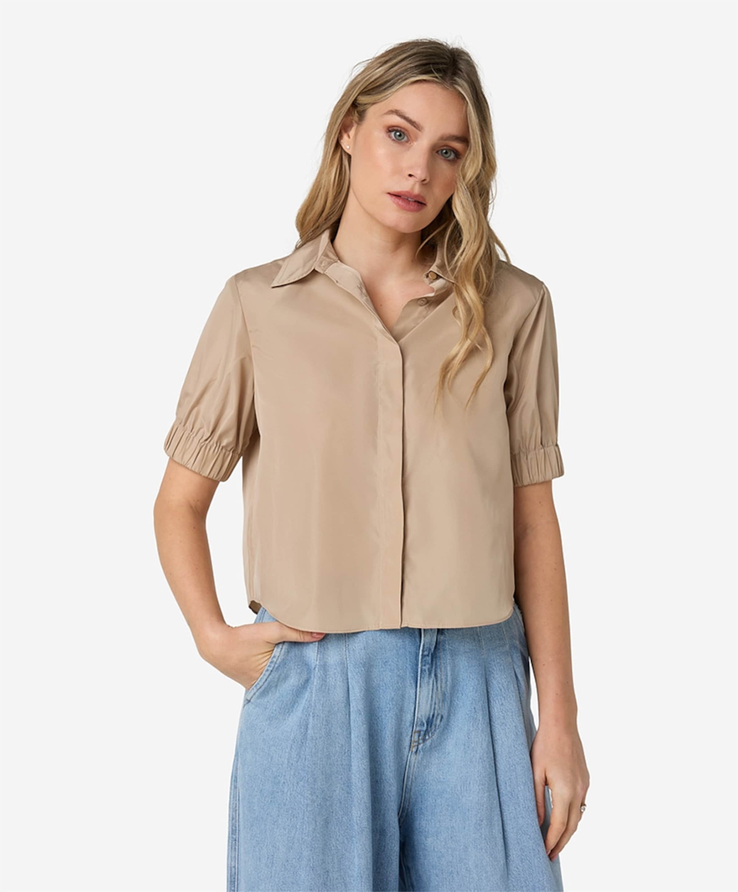 Ibana Dames blouse beige