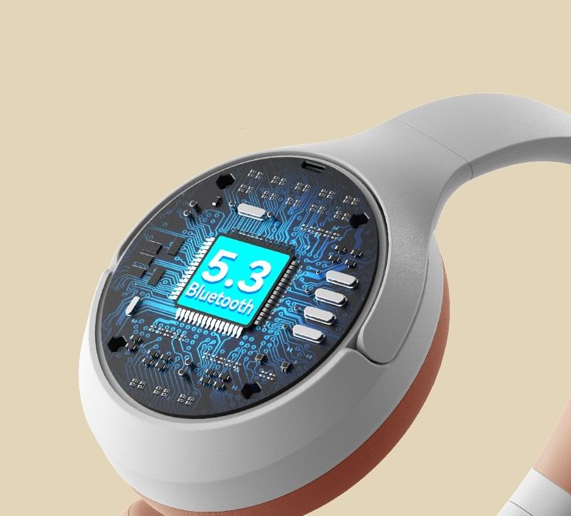 HOMTEC - USB oplaadbare Bluetooth-hoofdtelefoon