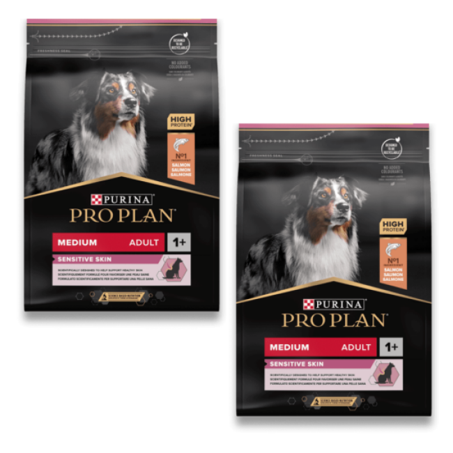 Croquettes Pro Plan Medium Adult Sensitive Skin