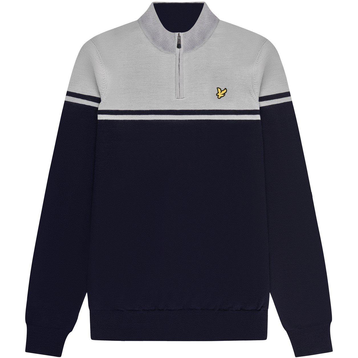 Lyle and Scott Q Zip Pullover Sn99