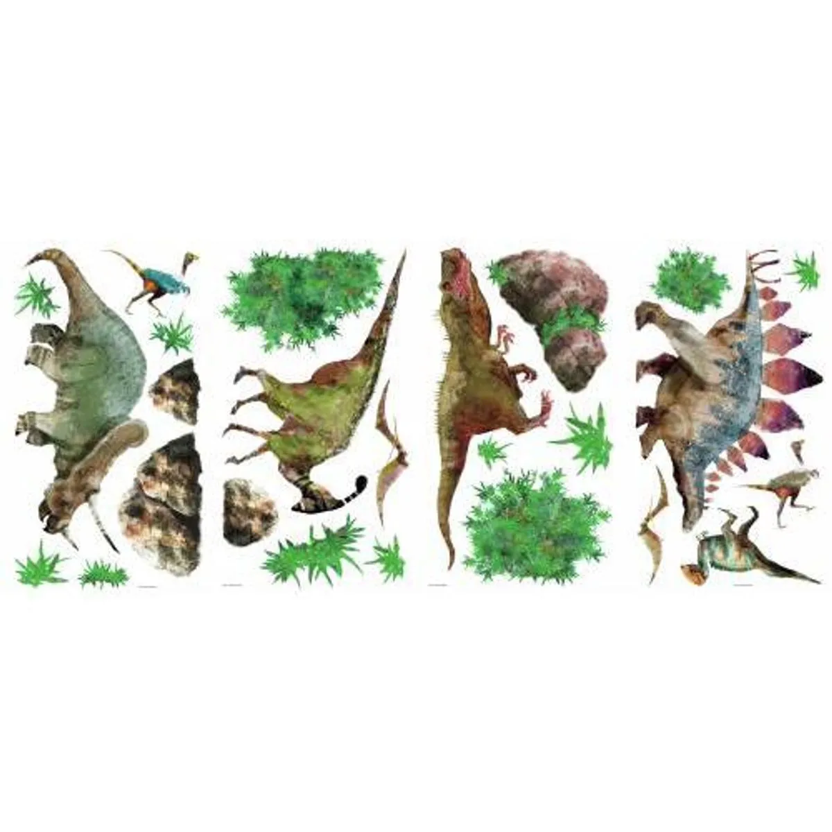 TheDecoFactory Dinosaures Jurassiques - Stickers