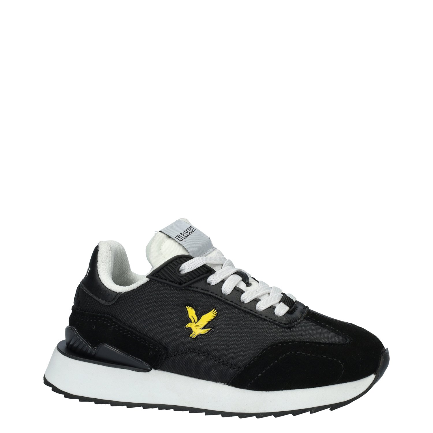 Lyle & Scott Wrath jongens sneaker Lyle & Scott Zwart