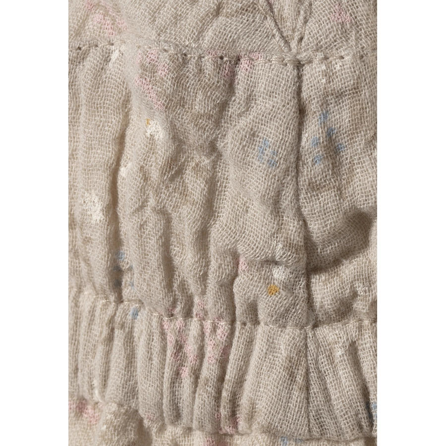 Sterntaler Schirmmütze mit Nackenschutz Gräser beige