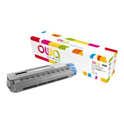 Cartouche laser compatible OKI 44315308 - noir - Owa K15979OW