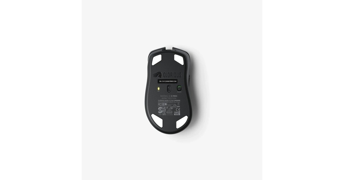 GloriousModel D 2 PRO Series Wireless Mouse 4K/8KHz Edition  (Zwart, 400 - 26,000 DPI)