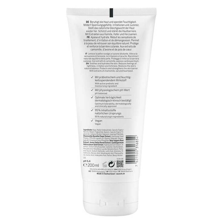 Rausch Sensitive Bodylotion mit Kamille, 200 ml