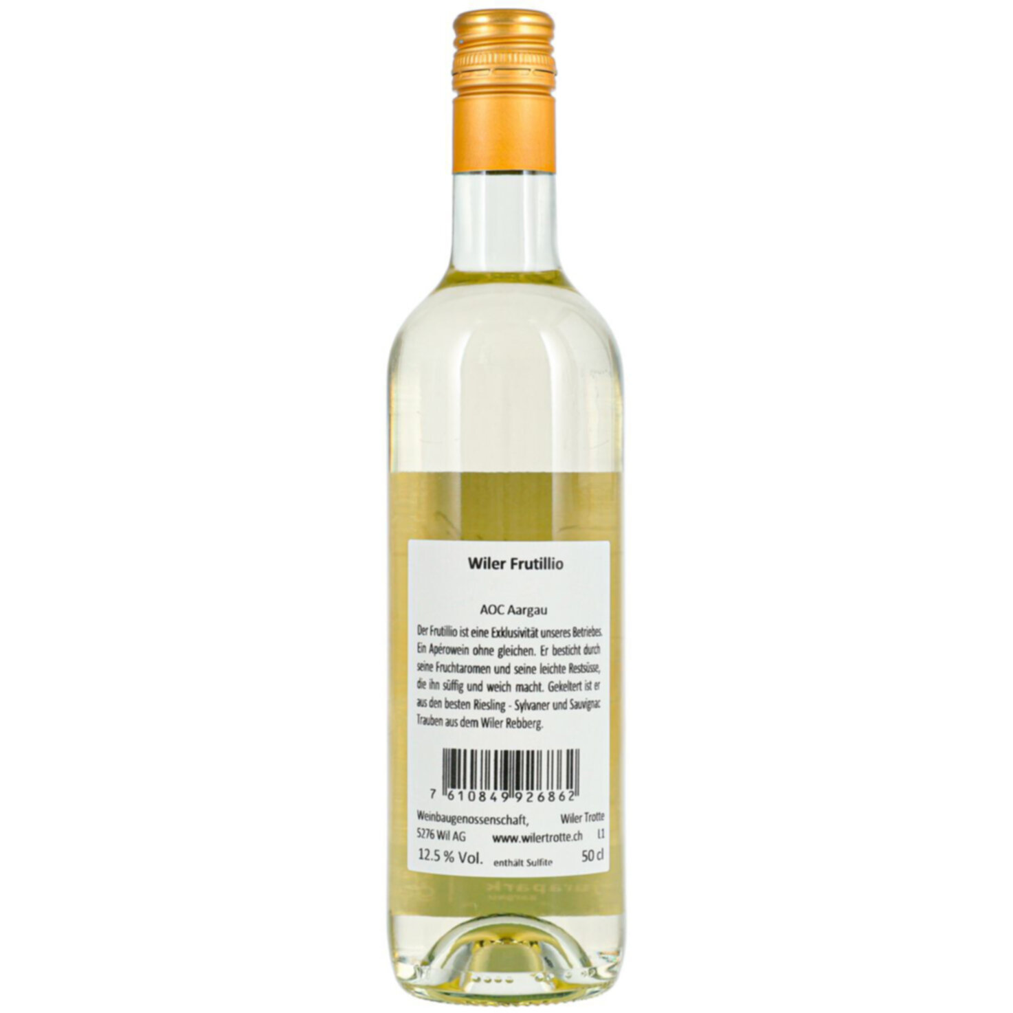 Aargau AOC Frutillio -50cl