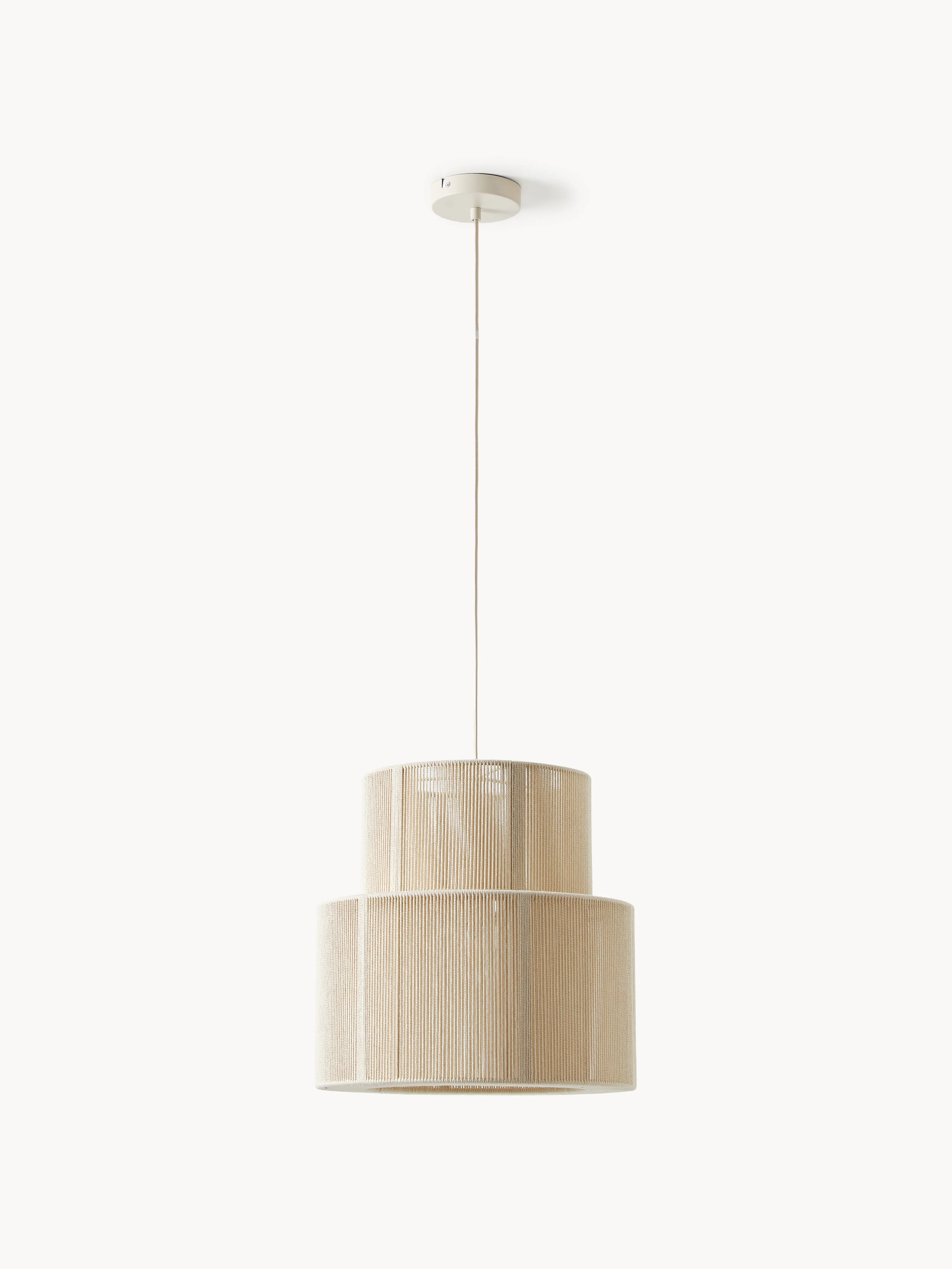 Hanglamp Lace van linnen draad