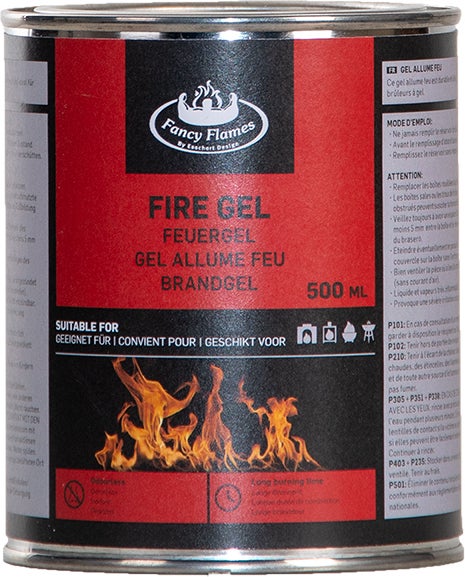 Esschert Design brandgel in blik Fancy Flames 500 ml