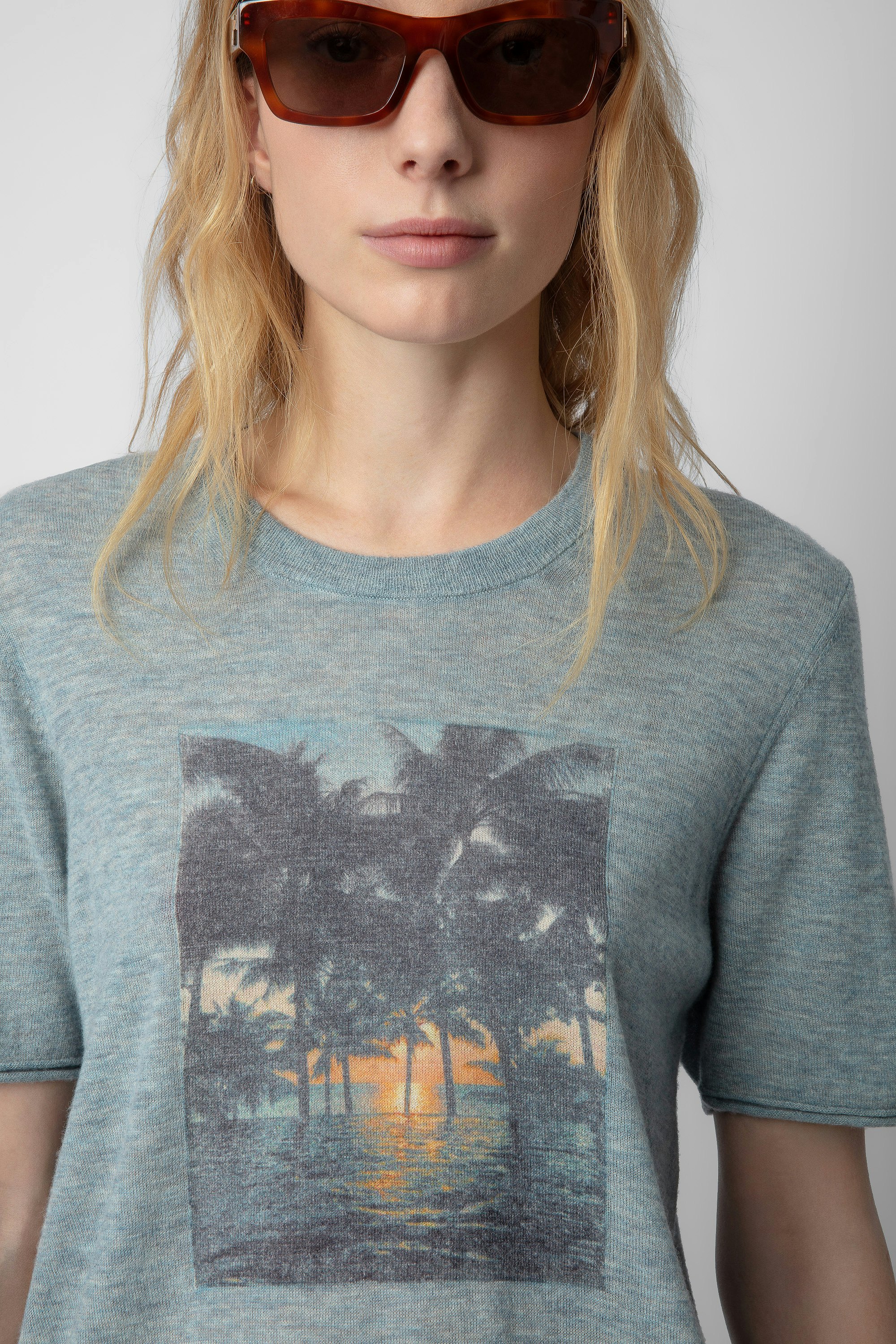 Pull Ida Photoprint Cachemire