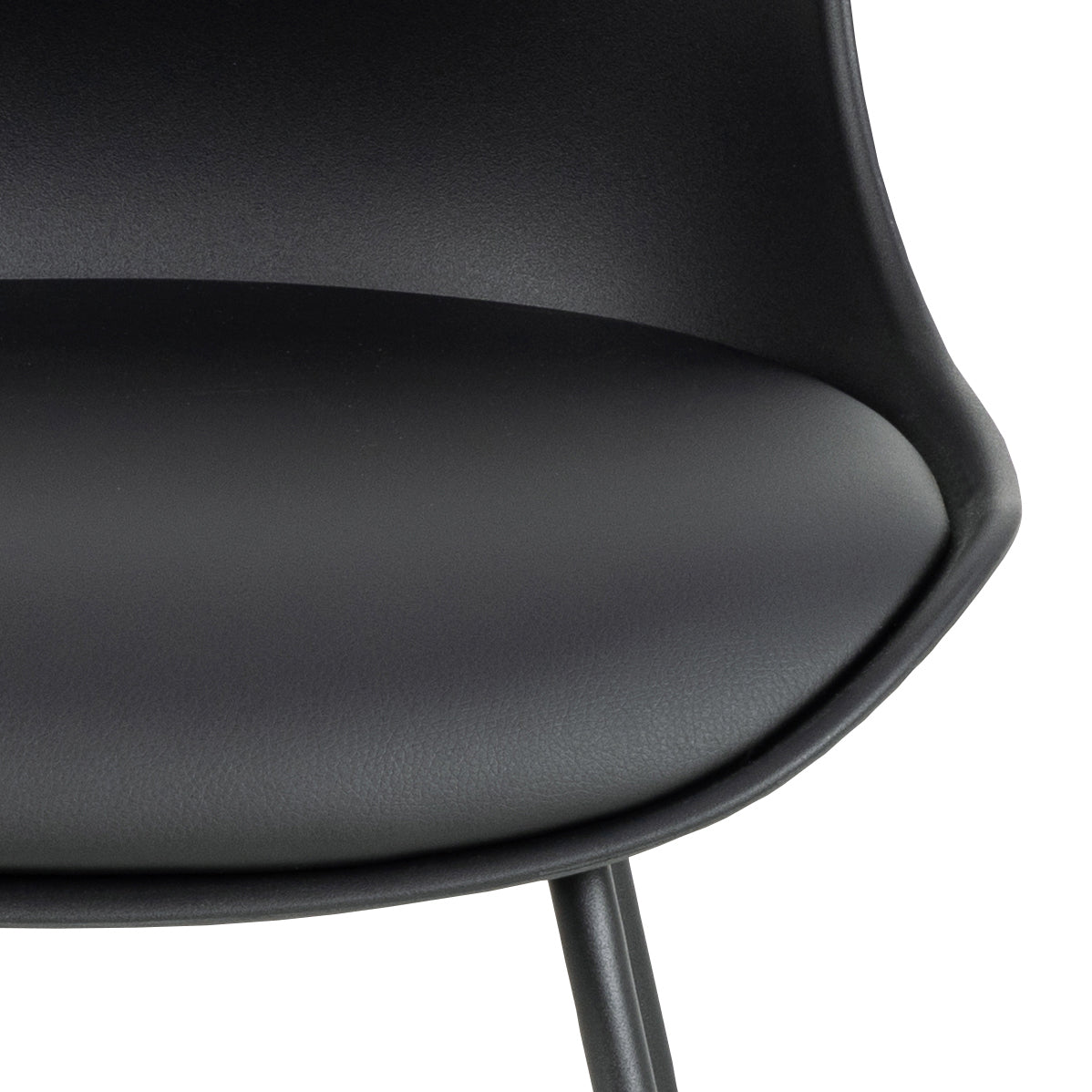 by fonQ basic Bele Barkruk Zwart - H 84 cm