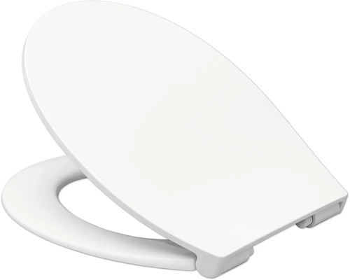 form&style WC-zitting Ronde wit met soft-close mechanisme