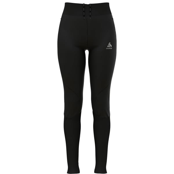 Collant running ODLO TIGHTS ZEROWEIGHT WARM BLACK