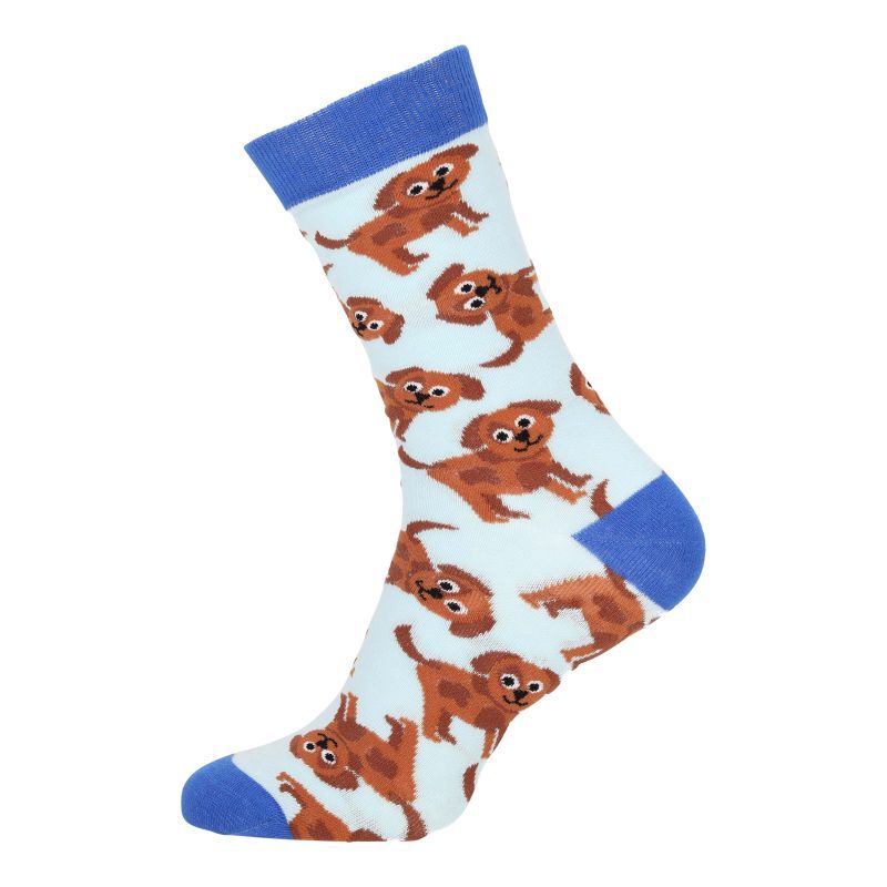 Welkoop Fun Pup - Sokken - Blauw - 39-42