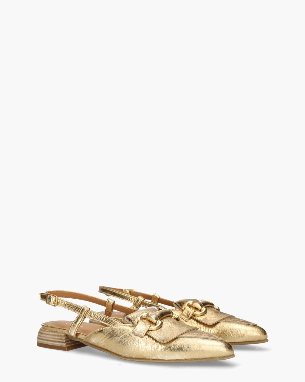 Gioia T98103401 Goud Dames Slingbackloafers