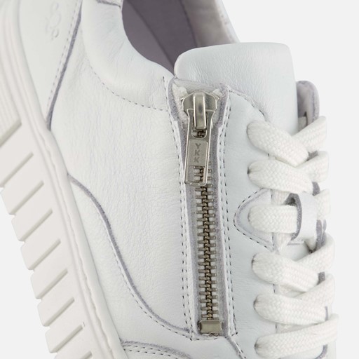 Aqa Sneakers wit Leer